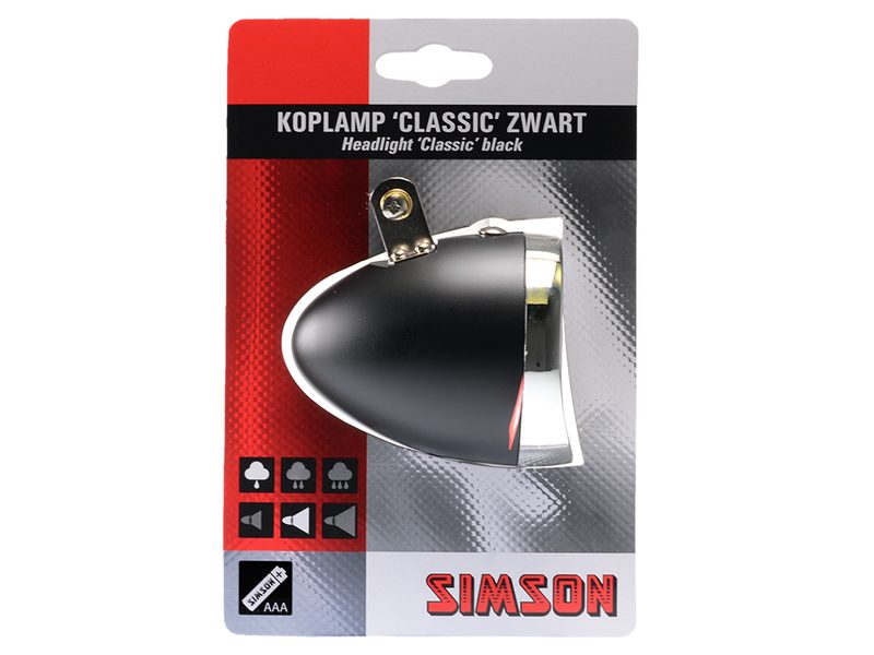 Simson Classic zwart groot