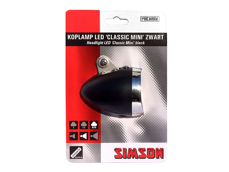 Simson Classic zwart mini